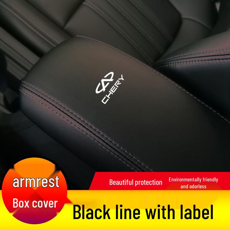 Chery Tiggo 8 Pro Armrest Box Leather Cover and Storage Pad