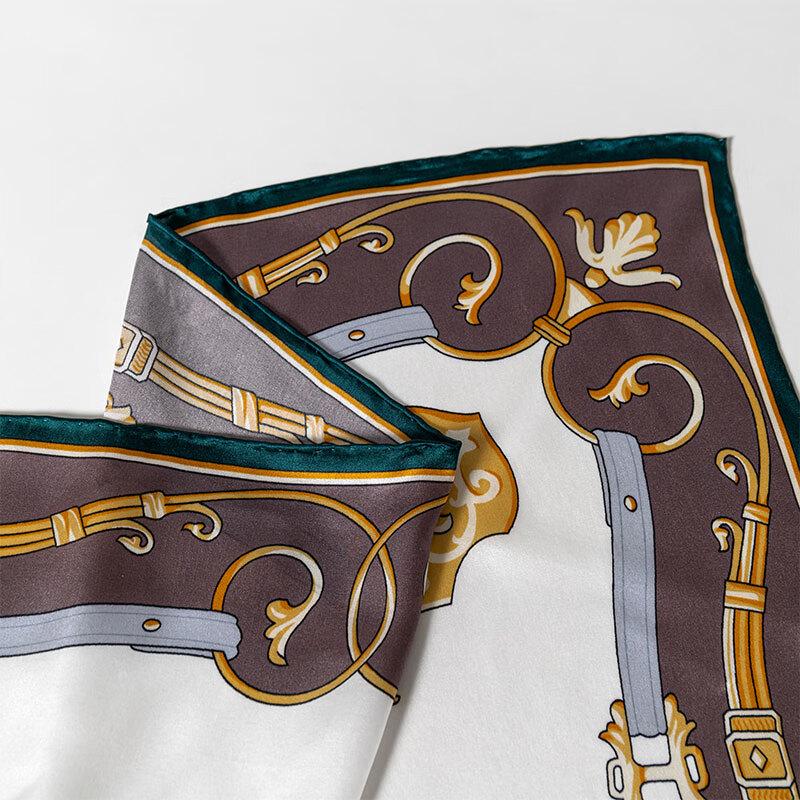 Hengyuanxiang British Carriage Silk Square Scarf