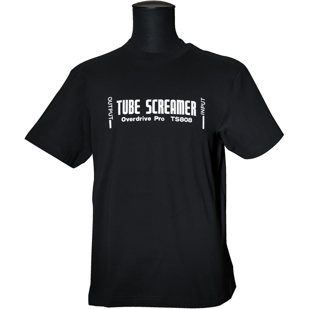 Ibanez (Ibanez) TUBE SCREAMER TS808 Design T Shirt Black Medium Size IBAT013M