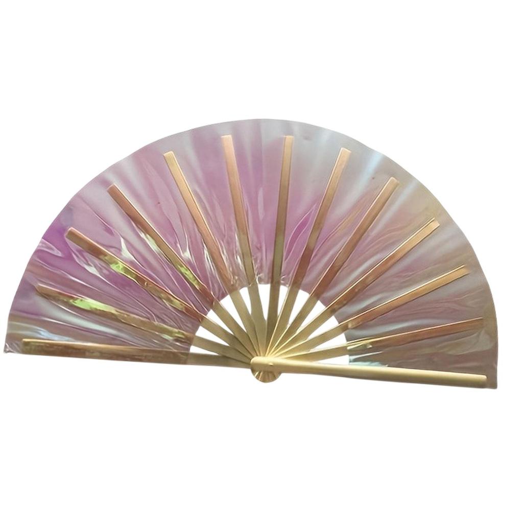 Folding Popping Fan Multifunction Decoration for Festival Line Dancing Party