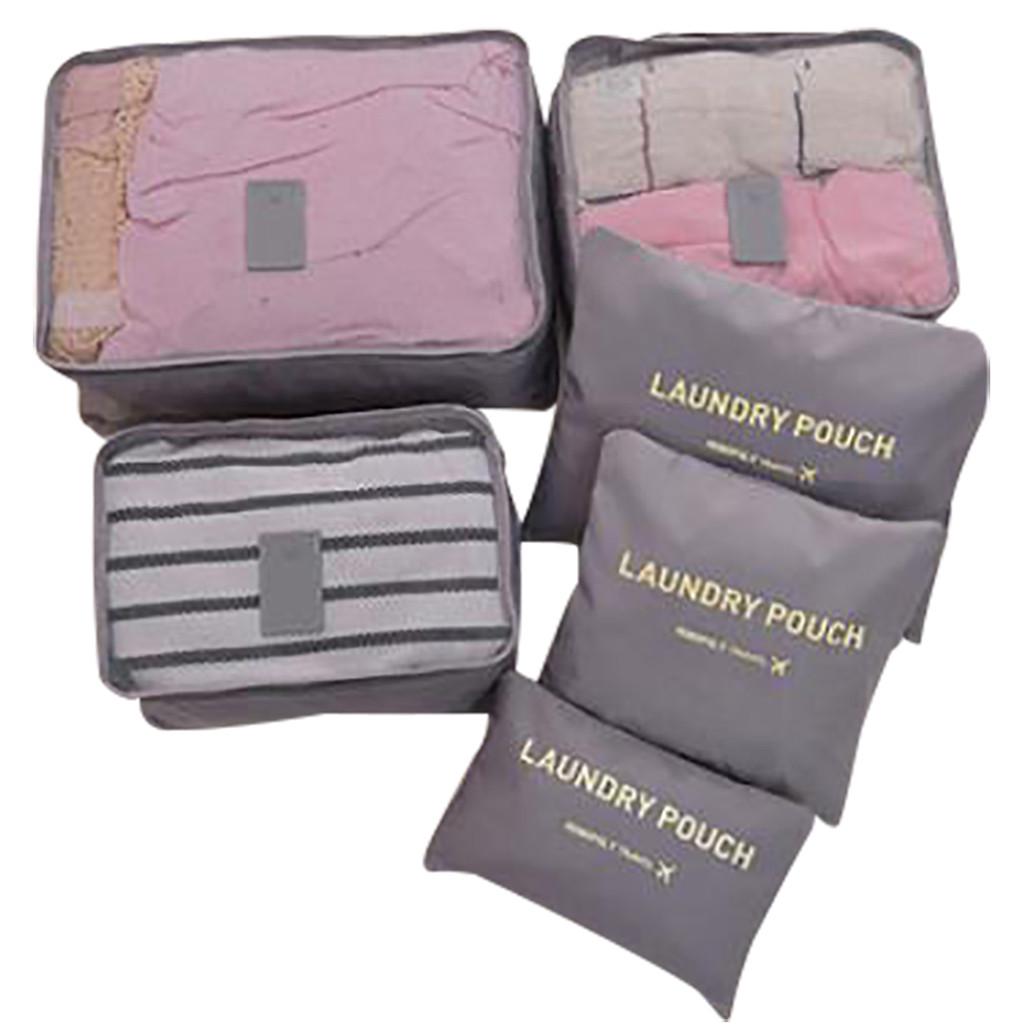Clothing Underwear Shoes Storage Bag Luggage Bag Travel Bag Six-piece