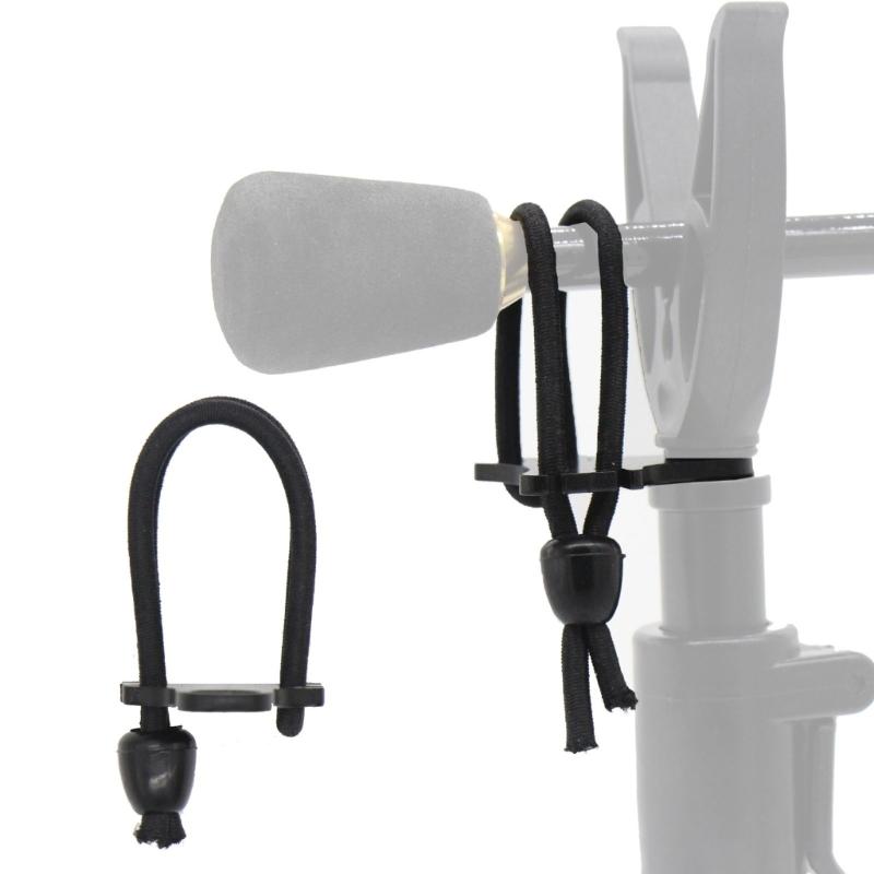 Fishing Rod Fixing Strap Bungee Rod Lock with Snap Button Prevent Falling Off Fishing Accessories Fishing Rod Lock Strap