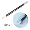 12Pcs Paper‑Wrapped Eraser Highlight Soft Cable Design Non Sharpening Sketching Art Supply