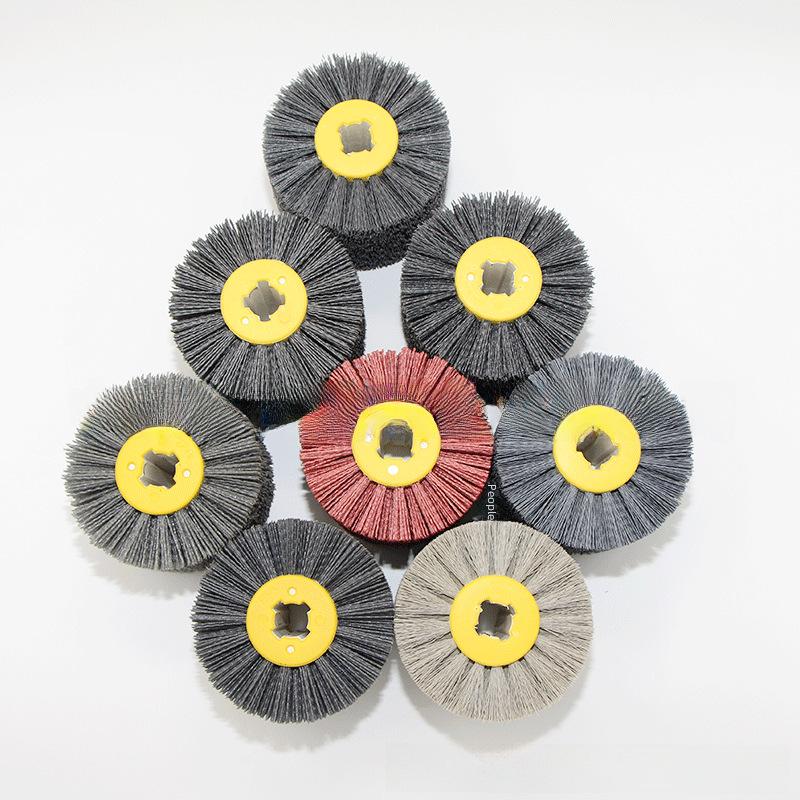 Cross-Border Abrasive Wire Drawing Sisal & Horsehair Polishing Brush for Wood Restoration & Deburring