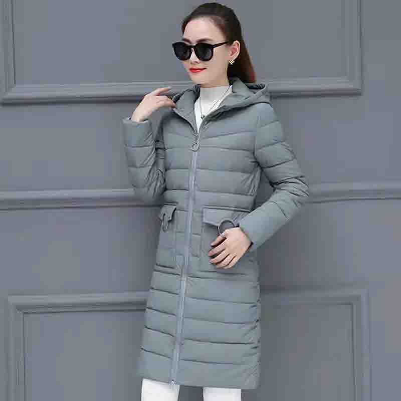 

Женское зимнее хлопковое пальто с большим меховым воротником, парка длиной выше колена, теплое пальто, ветрозащитный утолщенный уличный пуховик XL