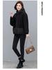 Women's 2024 Winter Hooded Cotton Jacket - Loose, Plus-Size, Thickened Casual Coat for Middle-Aged Moms