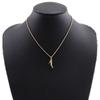 Dior High heel motif Necklace Plated Gold 6.5g Women Used