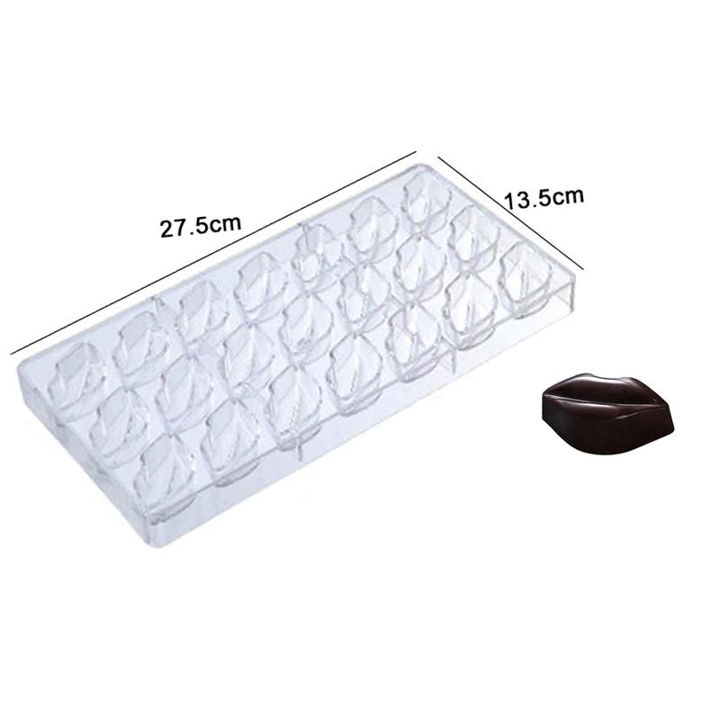 Chocolate Mold Plastic Creative Household Kitchen Baking Tools Food Grade Candy Baking Mold Various Styles DIY Baking Mold TMZ