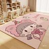 Kids Playroom Rugs Lovely Happy Welcome Design Cartoon Character Carpets for Childrens Room Decor