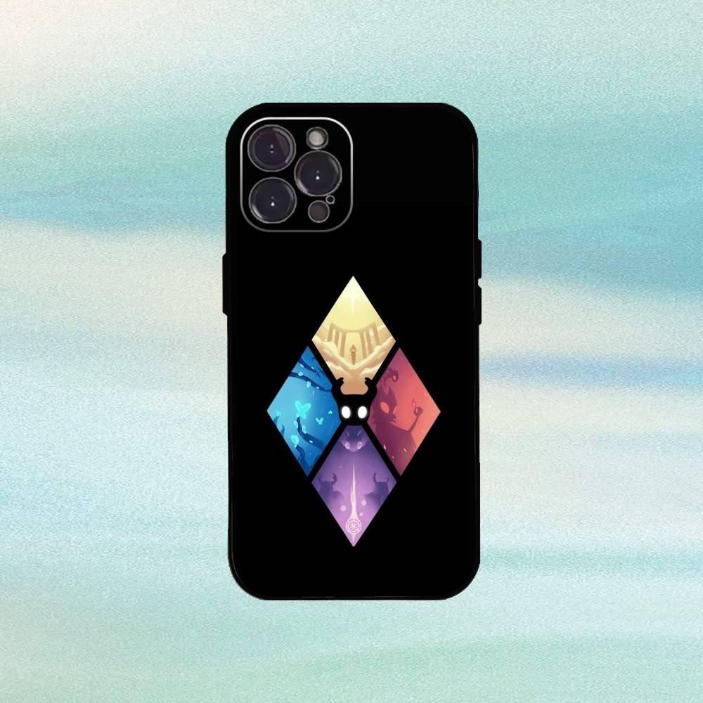 

Game H-Hollow K-Knight Phone Case For iPhone17,16,15,14,13,12,Plus,Pro Max, 5G Others Soft Black Cover iPhone17PRO