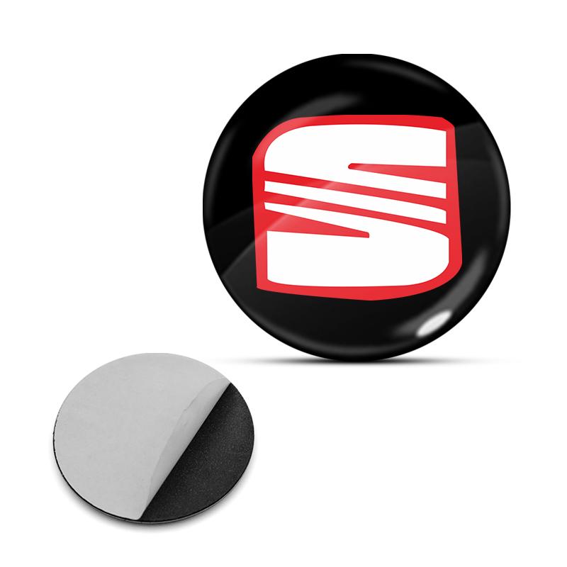 Car Lock Keyhole Stickers Door Lock Protect Car 3D Stickers For Seat Leon st FR CUPRA Leon MK3 MK2 mk1 hatchback 5f Ibiza 3 6J 6L FR Ateca Arona