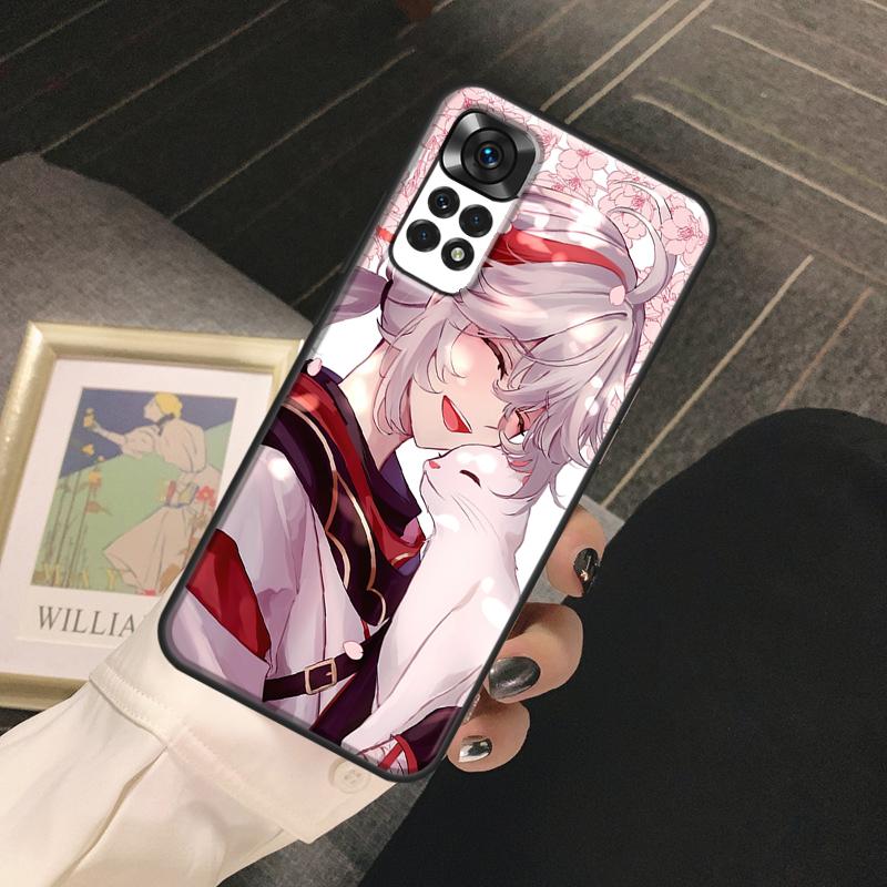 Genshin Impact Kaedehara Kazuha Funda For Xiaomi Redmi Note 13 14 Pro 9 10 11 12 Pro 10S 11S 12S Redmi 13C 10C 12C 14C Case