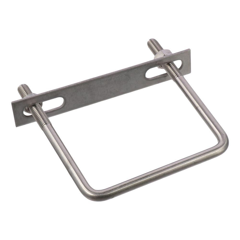 

M10 Square U-Bolts Stainless Steel U Clamp Bolt with Nuts and Plates U Clamp Bolt