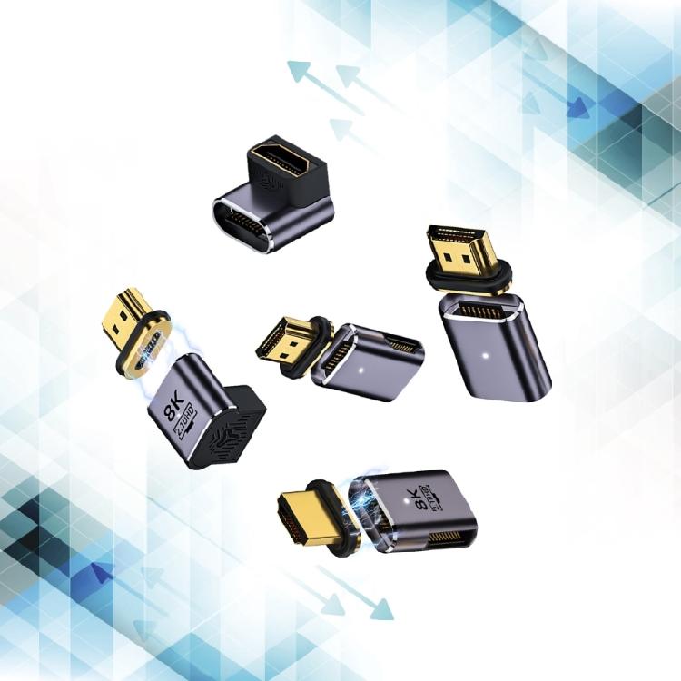 Multi Sizes Magnetic Adapter Support UHD2.1 8K60Hz 4K120Hz 8K Magnetic Adapter
