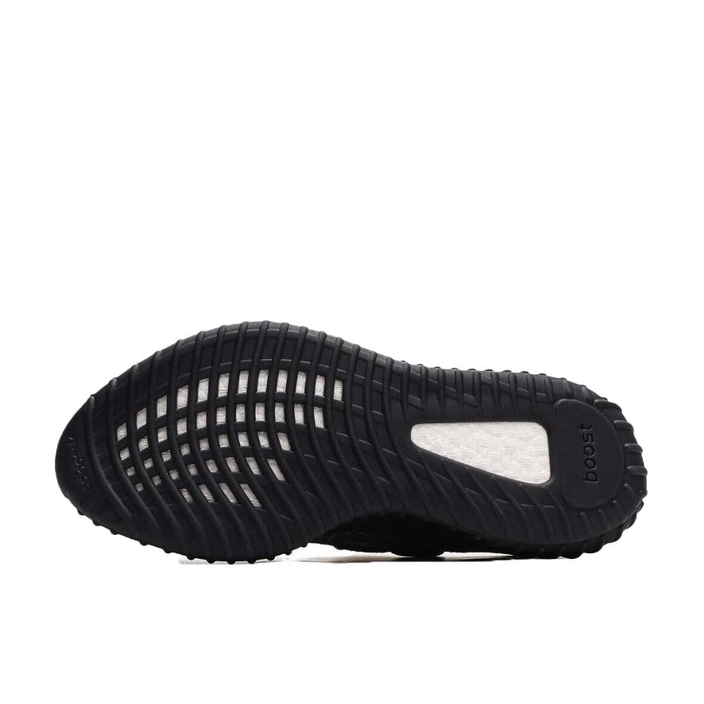Adidas Originals Yeezy Boost 350 V2 Abrasion Resistant Low top Running Shoes Unisex Black Red GY7164(Team499-)