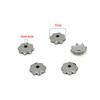 50Pcs 7mm Gold Color Stainless Steel Flower Bead Caps for Jewelry Making DIY Spacer End Beads Earrings Components Accessories