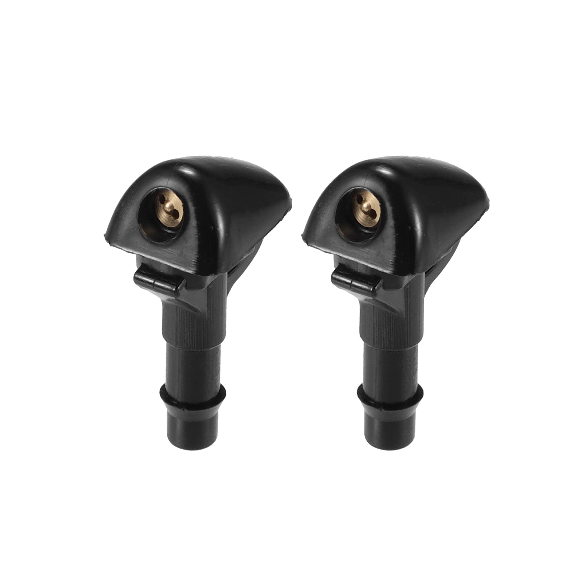 

ACROPIX Windshield Wiper Washer Nozzle Jets for nis san Compatible with Fron tier Black 2pcs чёрный