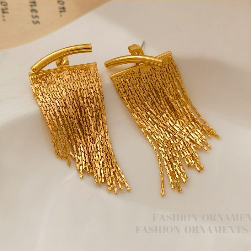Welfare Fancy Accessible Luxury Spring/Summer New Arrival Earrings Necklace Fashion Elegant Vintage Earrings Trendy Niche Accessories