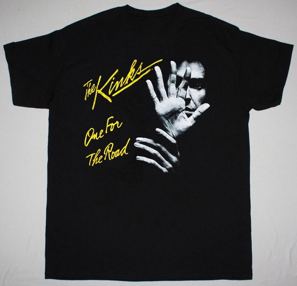 THE KINKS ONE FOR THE ROAD Short Sleeve Black All Size T-Shirt DM949 Unisex T-Shirt M