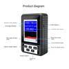 1pc Nuclear Radiation Detector Geiger Tube Radiation Tester Nuclear Radiation Detector Program Home Nuclear Radiation Detection