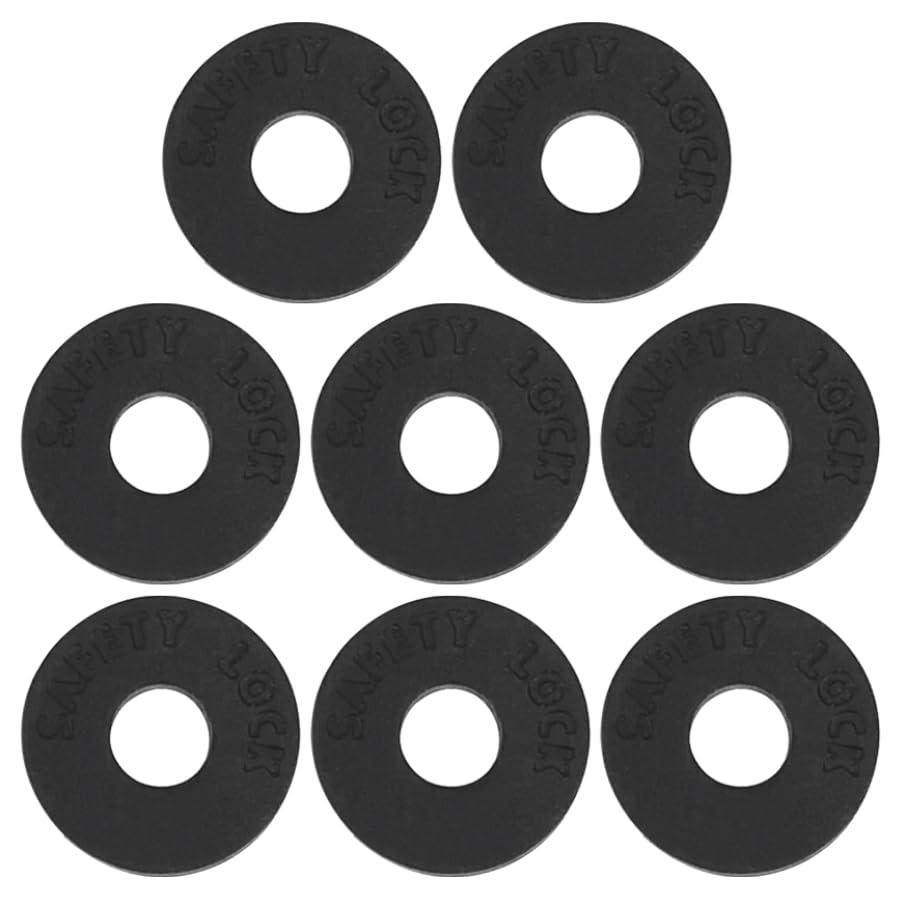 Аудиофильский ремень для гитары Комплект ремней Ремень Fender Части инструментов Замки, 8, Резина, Замки, Гитара, Бас-гитара, Противоскользящий, (черный)