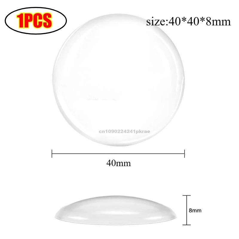 Silicone Door Stopper Handle Bumpers Silicone Self Adhesive Mute Anti-Shock Protection Porte Pad Home Decoration Wall Protection