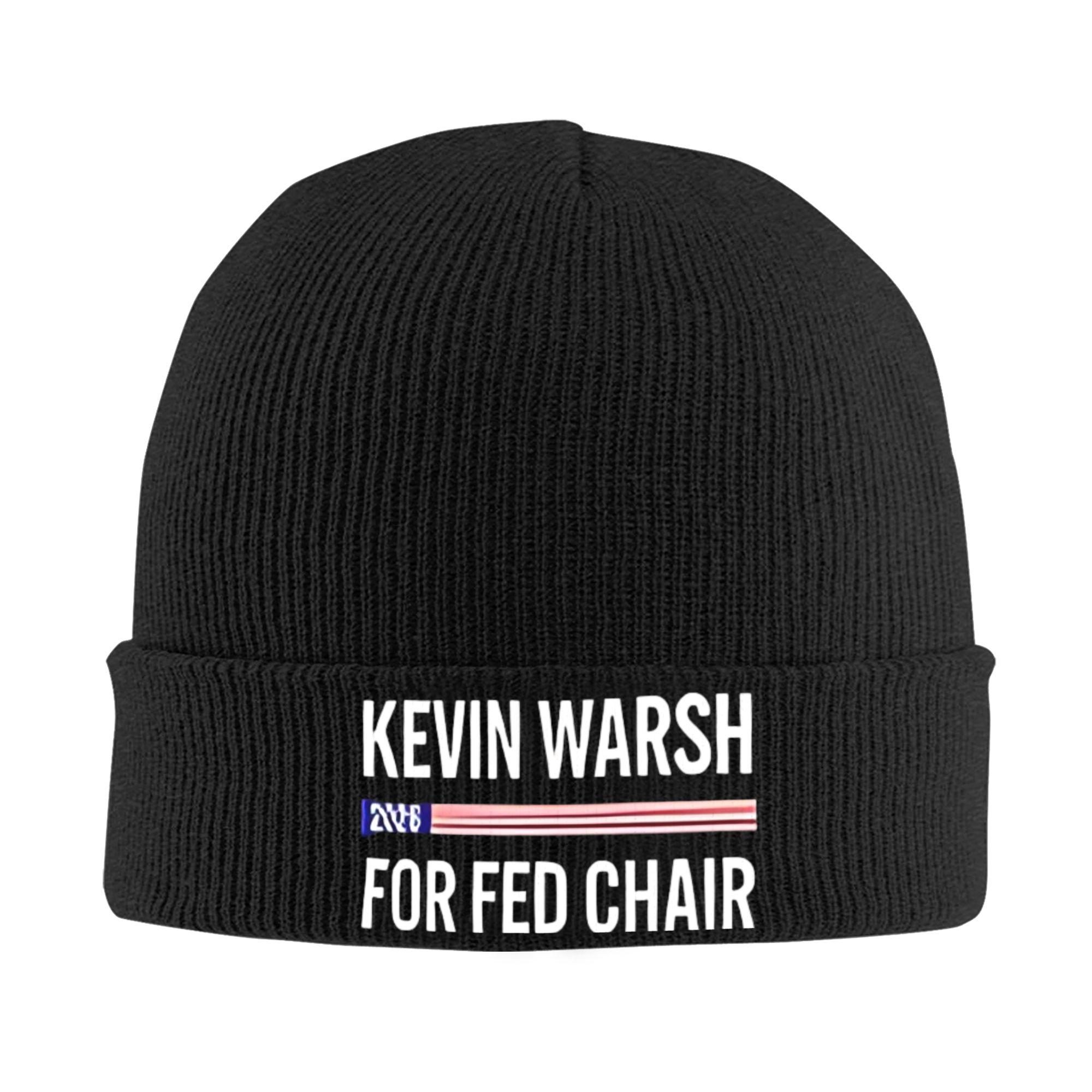 

Kevin Warsh 2026 Knit Hat Beanie Hats Kpop Thermal Elastic Men Women Bonnet Hats Spring Pattern Cool Caps Gift One Size