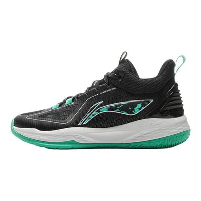 Li Ning Kids Basketball Long Fist Comfortable Soft Non-Slip Shock Absorbing Wear-Resistant Rebound Low-Top Kids Basketball Shoes YKBV018-3