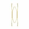 10 peças 6/8/10/12 Polegadas Gancho de Prato de Mola para Pendurar Durável Decorativo Suporte para Exibição de Pratos Metal Dourado Cabide de Prato para Parede Casa
