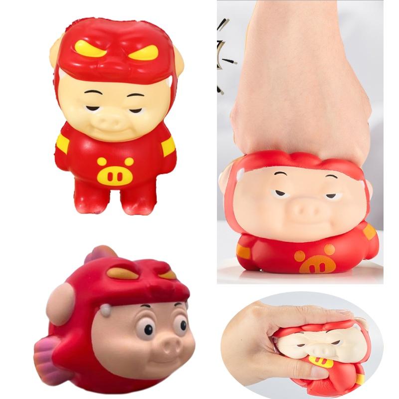 Changzhou Ggbond Genuine Piggy Squishy Stress Relief Toy For Kids Cute Figure Desktop Decoration