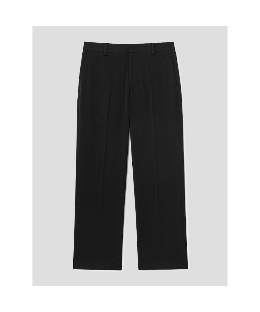 8seconds [Everyday Slacks] Semi-Wide Fit Spring Slacks Black