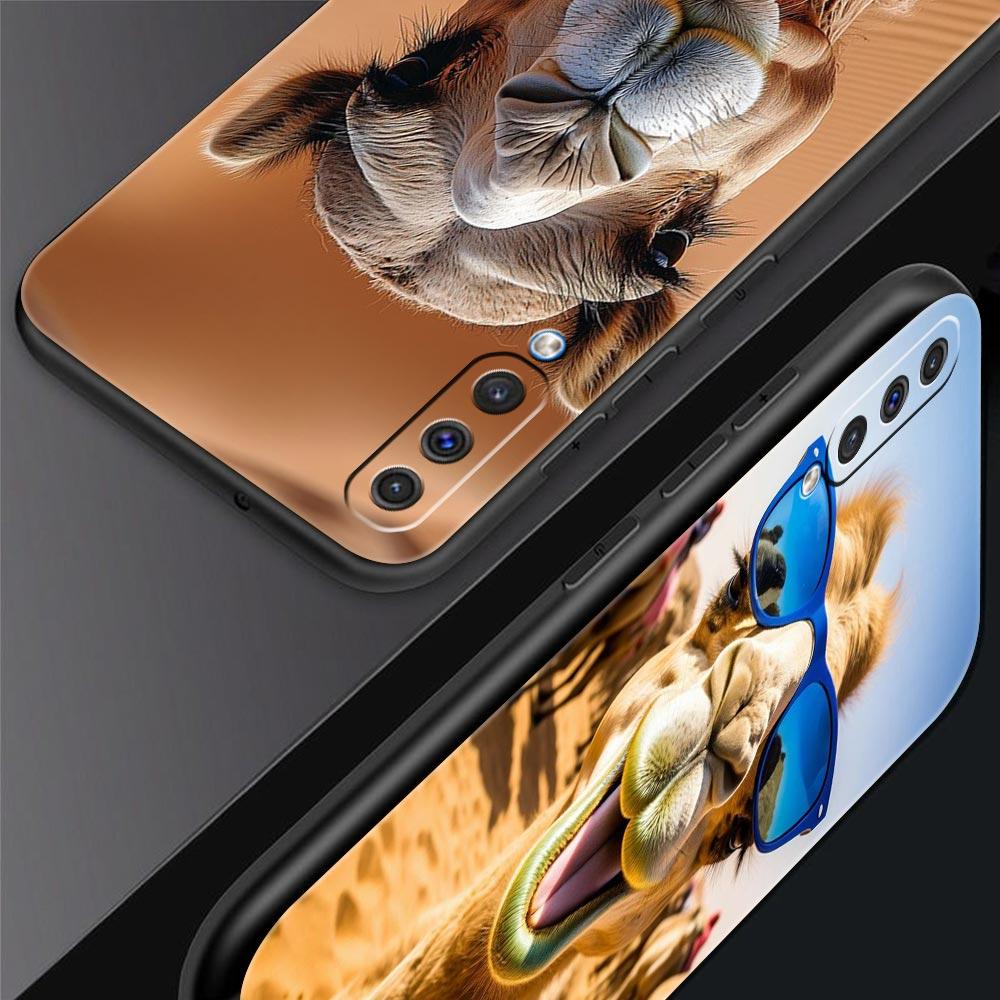 Animal Camel Phone Case for Samsung Galaxy A56 A36 A26 A16 A34 A24 A42 A22 A20 A12 A40 A30 A10 5G Soft TPU Cover Shell Funda Bag