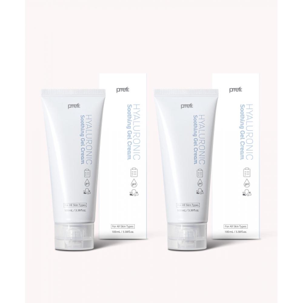 Prreti Hyaluronic Soothing Gel Cream 100ml X 2 NONE
