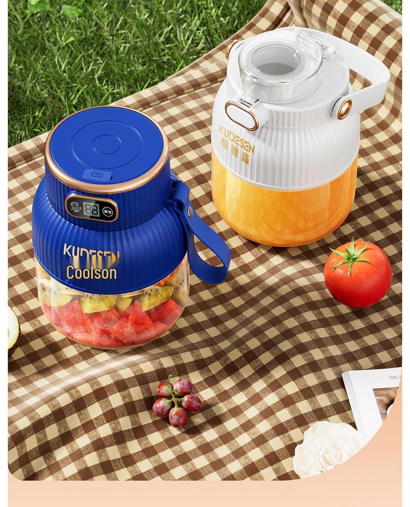 Ton Ton Portable Large-Capacity Juicer Cup for Fresh Fruit & Crushed Ice