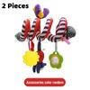 Infant Plush Hanging Toys for Babies 0-6 Months Stroller Car Seat Comfort Doll Crib Mobile Rattles Bed Winding Plush Baby Toy