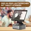 360 Rotation Rotating Tablet Stand Speaker 3 In 1 Tablet Stand  Foldable Learning Stand