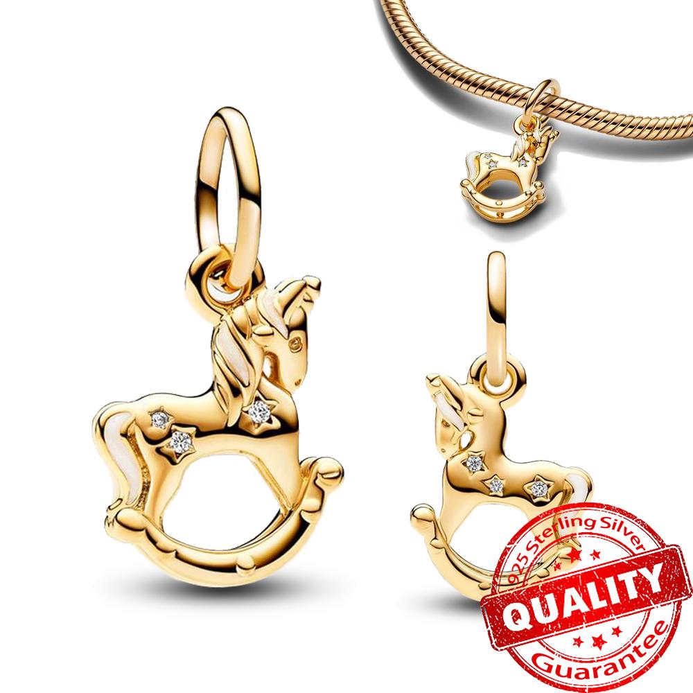 Splendido Ciondolo a Forma di Cappello di Laurea Stella Margherita Albero Genealogico Yin & Yang in Oro 14K Adatto per Bracciali di Marca Gioielli in Rame
