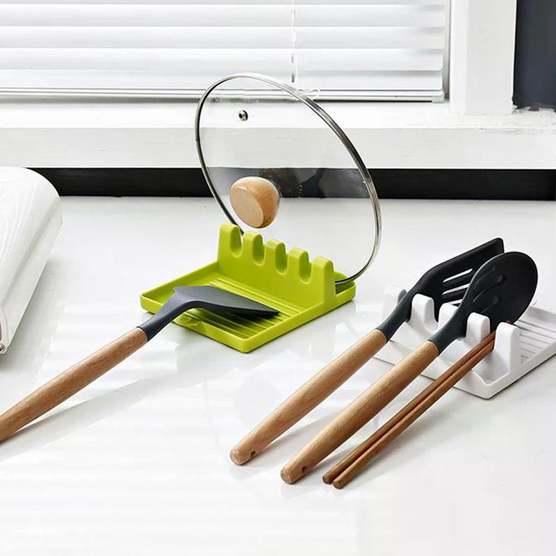 Stand For Lids Kitchen Spoon Holder Spatula Organizer Chopstick Holder Non-slip