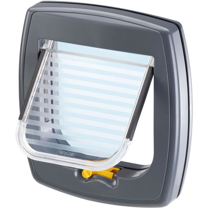 Chatière - FERPLAST - Swing 1 - 21,5 x 5 x 24 cm - Gris