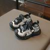 Summer Children's Mesh Sports Sandals Unisex Boys and Girls Breathable Hollow-out Casual Shoes Cool Children's Sandals Size22-37