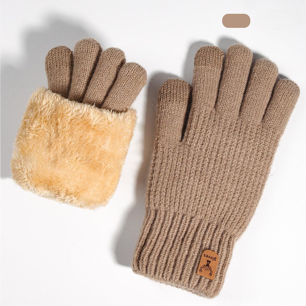 A pair of gloves, winter gloves, outdoor gloves, warm gloves, Christmas gift, Stocking stuffers, Valentine's Day gift, girlfriend gift, couple gift