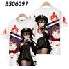 New T-shirt Printed 3D Cosplay Unisex Clothing Street Harajuku Top Men Women Round Neck Tees