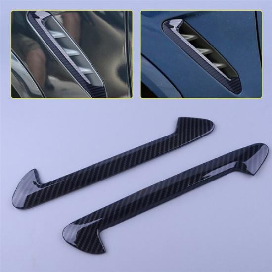 For BMW X3 G01 2018-2022 Carbon Fiber Fender Side Air Vent Outlet Cover Trim