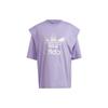 (WMNS) Always Original T-Shirt Asia Sizing 'Purple' Women's IC7203