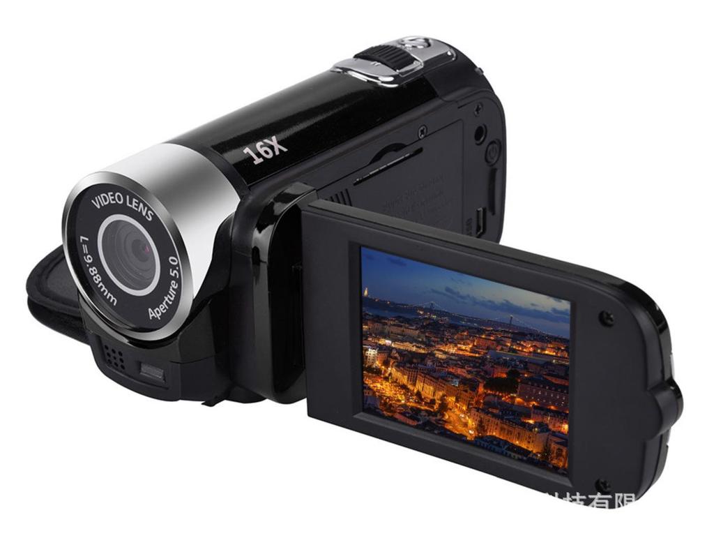 Bi-Lingual E-commerce 1080P Digital Camera for Students - 16MP HD D90