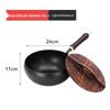 Ancient Method Non-Stick Flat Bottom Iron Wok for Stir-fry & Stew