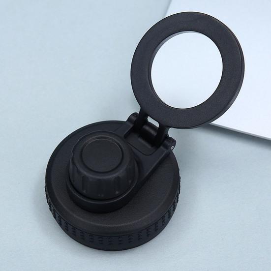 2-in-1 Insulated Cup Lid Leak-proof Water Bottle Spout Lid Magnetic Phone Holder Multifunctional Phone