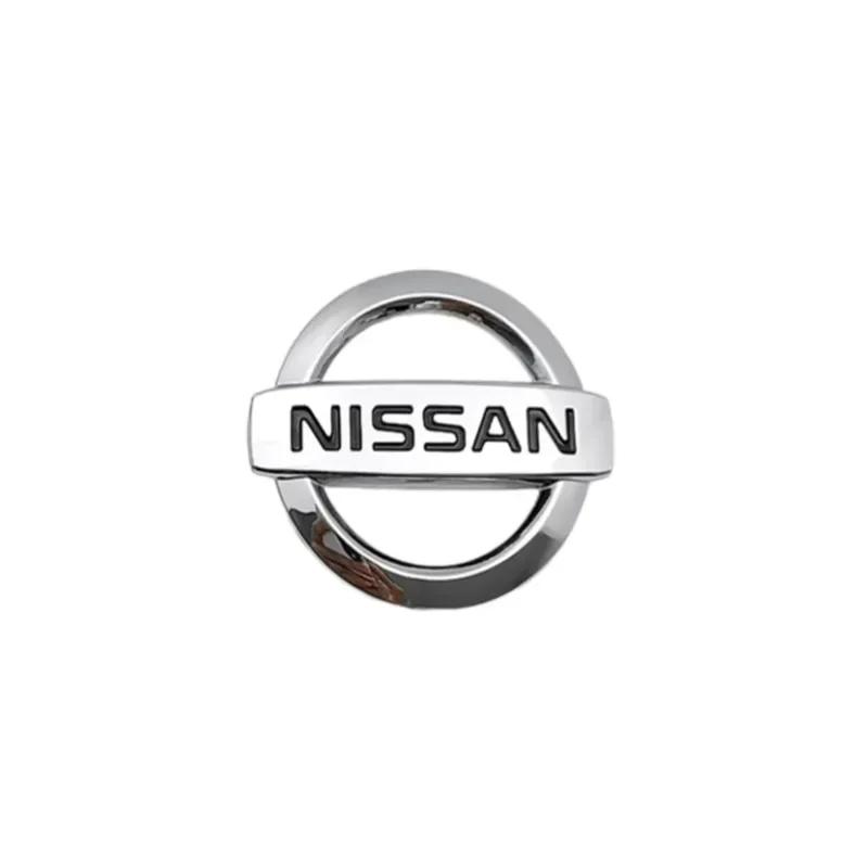 AUW3 51mm/55mm For Nissan Qashqai J11 Altima Sylphy X-Trall Tiida Bluebird Sunny Car Steering Wheel Center Badge Emblem Sticker Cover