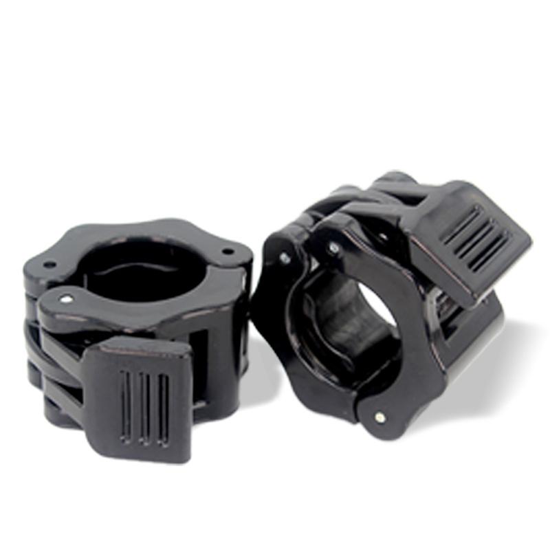 

2 шт., пара зажимов для штанги и гантелей, фиксаторы для штанги, фиксаторы веса 25 мм 2PCS чёрный