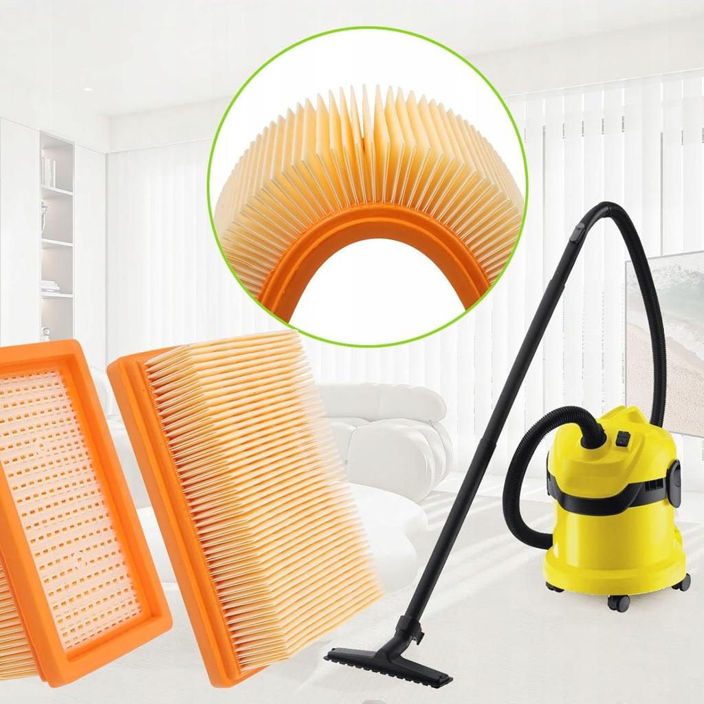Filter for Karcher Wd4 Wd5 Wd6 Mv4 Mv5 Mv6 V20 V25 V30 Vacuum Cleaner 2.863-005